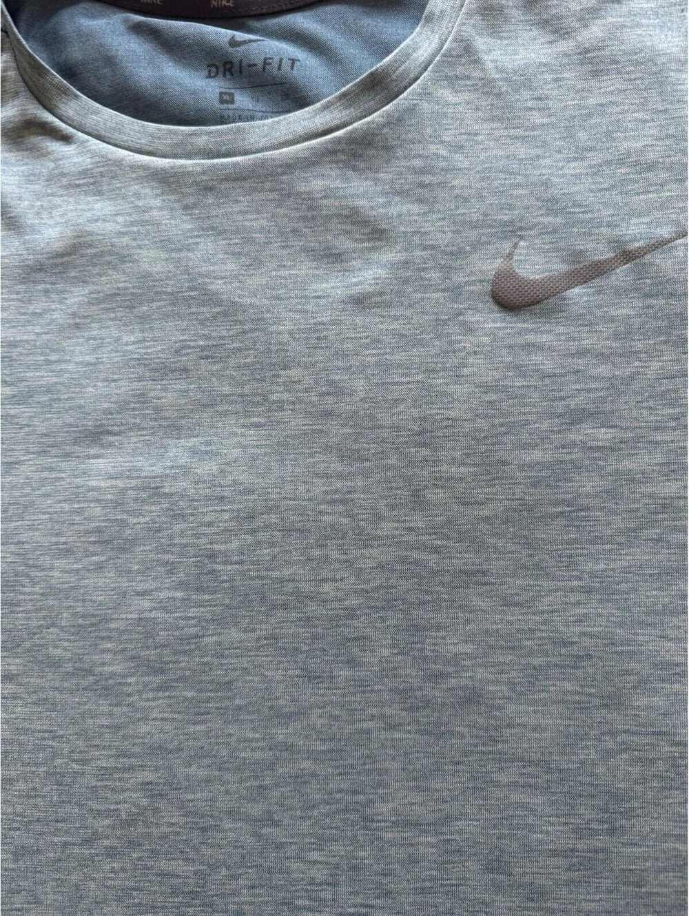 Nike Dri-FIT XL Men’s Athletic Training Tee Shirt Blue Green Heather